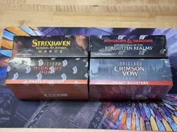 MTG Draft Booster Box Bonanza! Strixhaven-AFR-MID-VOW! Get All 4! - Image 2