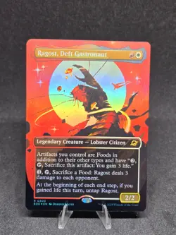 MTG Ragost, Deft Gastronaut 0300 Edge of Eternities Full Art Rare Holo NM - Image 1