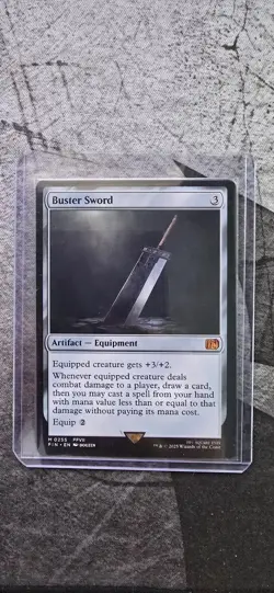 Buster Sword Final Fantasy Regular - MTG - Image 3