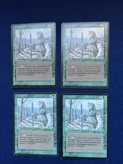 MTG x4 The Dark Tracker 1994 NM - LP 4 Total - Image 1