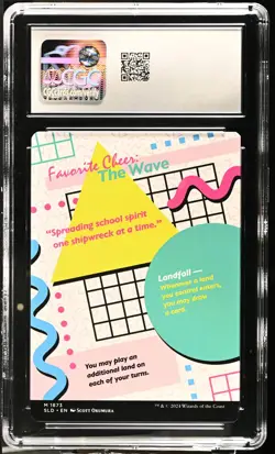 AESI, TYRANT OF GYRE STRAIT Secret Lair Mythic CGC 10 MTG [Nostalgium] - Image 2