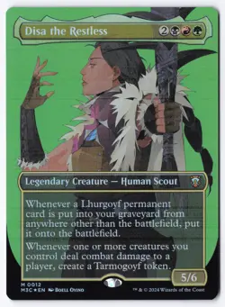 Disa the Restless (Borderless) M Commander: Modern Horizons 3 12 NM - Image 1