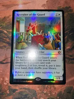 MTG Recruiter Of The Guard Foil Conspiracy: Take The Crown NM - Image 1