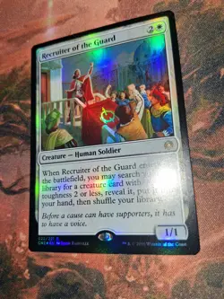 MTG Recruiter Of The Guard Foil Conspiracy: Take The Crown NM - Image 2