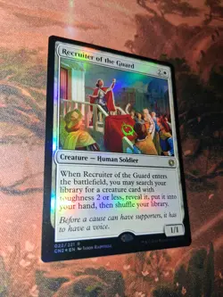 MTG Recruiter Of The Guard Foil Conspiracy: Take The Crown NM - Image 3