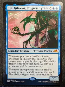 Jin-Gitaxias, Progress Tyrant - Kamigawa Neon Dynasty (MTG) - Image 1