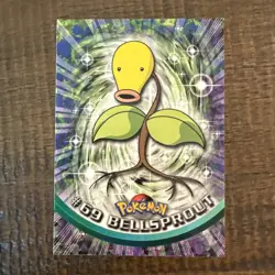Topps Pokemon TV Animation #69 Bellsprout Series 1 - 1999 Blue Logo - Image 1