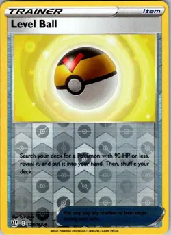Pokemon | SWSH05: Battle Styles | Level Ball | 129/163 | Reverse Holo | NM - Image 1