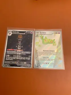 cartes Pokemon Lot de 2 cartes promo holo EV10.5 rare en FRANCAIS - Image 1