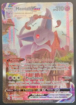 Carte Pokemon MENTALI 270/264 Vmax Secrete Epee et Bouclier 8 EB08 FR NEUF - Image 2