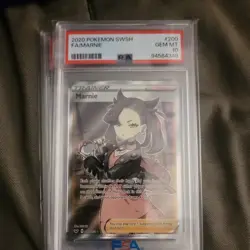 2020 POKEMON SWORD & SHIELD #200 FULL ART/MARNIE PSA 10 - Image 1