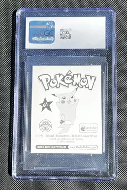 CGC 10 GEM MINT 1999 MERLIN POKEMON S17 WEEZING HOLOGRAPHIC - Image 2