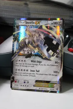 Steelix EX 67/114 NM Holo Rare Steam Siege Near Mint Pokemon TCG 2016 - Image 1