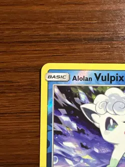 Alolan Vulpix Common Reverse Holo 39/236 Sm-Cosmic Eclipse Pokemon TCG 2019 - Image 2