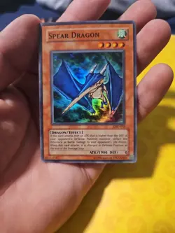 Spear Dragon LOD-035 Legacy of Darkness Unlimited Original Print MP Yu-Gi-Oh - Image 1