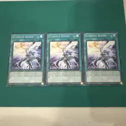 3x Ultimate Slayer 1st Edition Secret Rare RA02-EN070 Yu-Gi-Oh! NM - Image 1