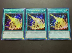 3x Lightning Storm | RA01-EN061 | Secret Rares | NM | 1st Edition | YuGiOh! - Image 1