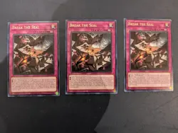Yugioh x3 Break the Seal Maze of the Master MZTM Rare - Image 1