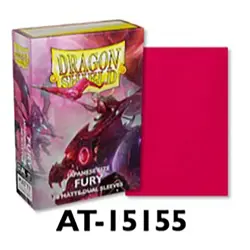 Japanese Dual Matte Fury 60 ct Dragon Shield Sleeves Japanese Size YuGiOh NEW - Image 1