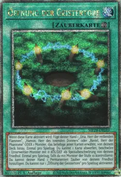 yugioh Offnung der Geistertore MP24-DE019 Quarter Century Secret Rare - Image 1