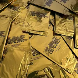Yugioh The Movie 2004 Gold Promotional Pack Brand New Factory Sealed! Brand New! - Image 1