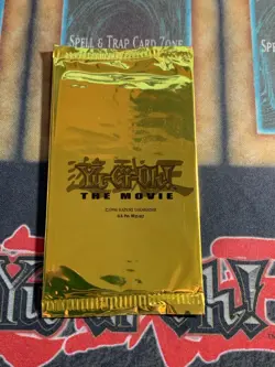 Yugioh The Movie 2004 Gold Promotional Pack Brand New Factory Sealed! Brand New! - Image 2