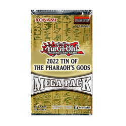 YuGiOh 2022 Tin of the Pharaoh's Gods Mega Pack - Image 1