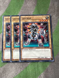 Yu-Gi-Oh 3x Common Leotron YS18-EN001 English Near Mint - Image 1