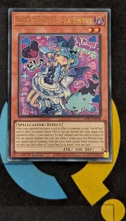 ALIN-EN028 Live☆Twin Lil-la Sweet Ultra Rare 1st Ed YuGiOh - Image 1