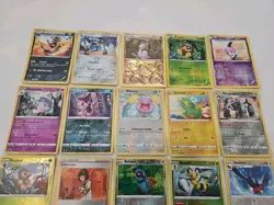 Lot of 20 Pokemon Reverse Holo Cards Common Uncommon Rare Mixed Near Mint - Image 2