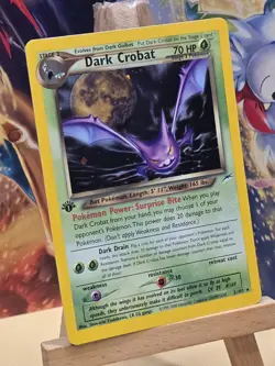 Dark Crobat 2/105 - 1st Edition Neo Destiny Pokemon Card ⚡NICE!!!⚡ - Image 3