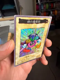 Yugioh Cards Bandai Carddass Time Wizard No.47 Japanese 1st Edition Initial - Image 3