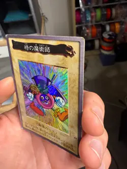 Yugioh Cards Bandai Carddass Time Wizard No.47 Japanese 1st Edition Initial - Image 4