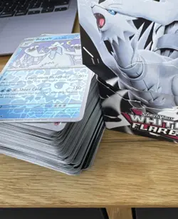 Black Bolt White Flare Bulk Inc Reverses Holos and More English 100+ Cards - Image 2