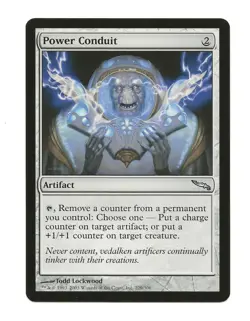 Power Conduit MTG Artifact Cards Mirrodin NM Magic the Gathering - Image 1