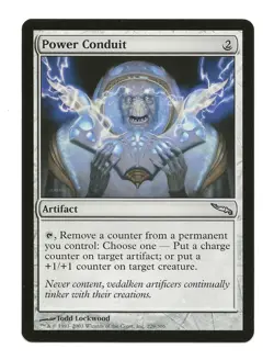 Power Conduit MTG Artifact Cards Mirrodin NM Magic the Gathering - Image 3
