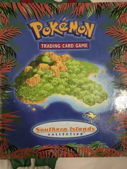 Pokemon Southern Islands Collection/ all Original cards plus Original binder - Image 1