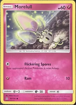 Morelull 92/156 Sm-Ultra Prism Regular - Pokemon Card - Image 1