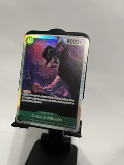 Dracula Mihawk SR OP12-030 Legacy of Master ONE PIECE Card Game - Image 1