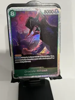 Dracula Mihawk SR OP12-030 Legacy of Master ONE PIECE Card Game - Image 2