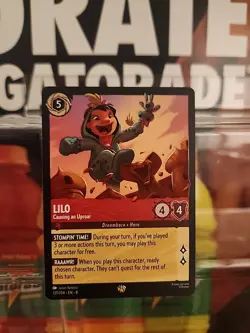 Lilo - Causing an Uproar 137/204 Reign of Jafar Regular Disney Lorcana Card NM - Image 1