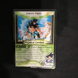 LOT 6 CARDS Dragon Ball Z DBZ CCG TCG Limited Preview Goku's Flight Fusion Saga - Image 5