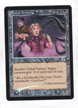 Magic: MTG: Judgment: Foil: Cabal Trainee - Image 1