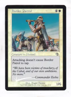 Magic: MTG: Judgment: Foil: Border Patrol - Image 1