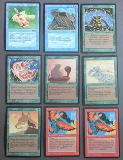 MTG ARABIAN NIGHTS LOT OF 29, VERY FINE TO NEAR MINT, NO RESERVE - Image 4