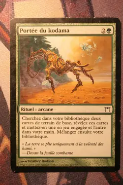 Portee du kodama / Kodama's Reach MTG Magic FR PL - Image 1