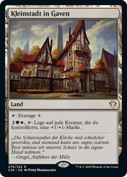Kleinstadt in Gaven / Gavony Township - COMMANDER 2020 - deutsch (n-mint +) - Image 1