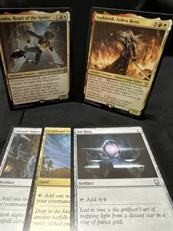 Custom Budget Boros Modified EDH Deck Feat Arana And Sephiroth (White Red) - Image 2