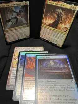 Custom Budget Boros Modified EDH Deck Feat Arana And Sephiroth (White Red) - Image 3