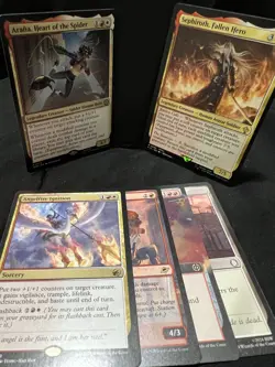 Custom Budget Boros Modified EDH Deck Feat Arana And Sephiroth (White Red) - Image 4